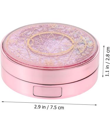 HOMSFOU 2 Sets Starry Sky Glasses Case & Contact Lens Storage - Glass Miracle Foil Container for Short-Sighted Care - Buy Online on GoSupps.com