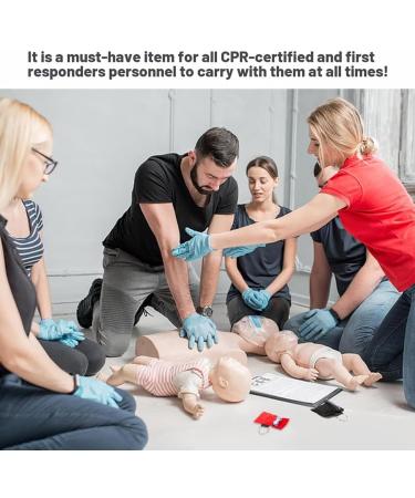 Buy 6-Piece Ventilation Mask Set | First Aid & Emergency CPR Masks | Keychain & Carabiner Included for Effective Mouth-to-Mouth Protection - Buy Online on GoSupps.com