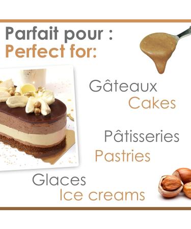 ScrapCooking - P te de Pralin Noisettes 200g - Ingr dient pour P tisseries G teaux Desserts Macarons Entremets Cakes Glaces Paris Brest - Pot de Pralin Pr t l emploi - 4510 - Buy Online on GoSupps.com