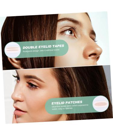 Beatifufu 200 Pairs Double Eyelid Sticker Double Stick Tape Two Sided Tape Invisible Tape Double Sides Tape Beautifying Eye Stickers Double Side Tape Double-sided Tape Eye Lift Strips Mesh - Buy Online on GoSupps.com