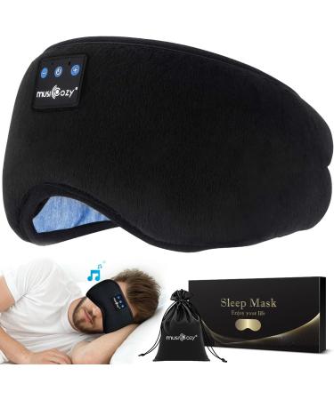 MUSICOZY Bluetooth Sleep Headphones Headband with Eye Mask - Pack of 2 - Buy Online on GoSupps.com