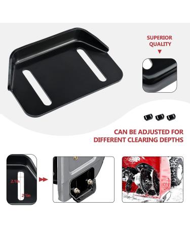 MTD 784-5580 Snow Blower Skid Plate Shoes - Black Height Adjust Skid Shoe for Snow Throwers (Pack of 2) | Cenipar - Buy Online on GoSupps.com