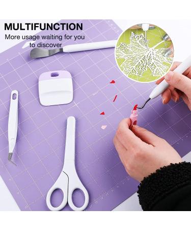 13 Pcs Stainless Steel Vinyl Weeding Tools Kit with Storage Bag - Precision Craft Hobby Knife Set for HTV, Silhouettes, Cameos, DIY Artwork & Scrapbooking - Buy Online on GoSupps.com