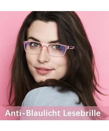 ZONLON 6 Pack Women's Blue Light Filter Reading Glasses | Anti-Glare Computer Glasses with Spring Hinges | 2.0x Magnification | Multi-Colored - Buy Online on GoSupps.com