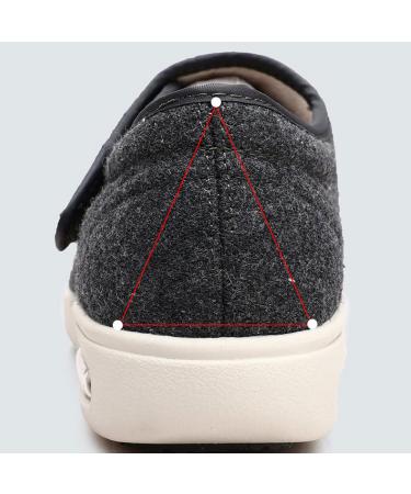 KENRET Women's Wide Width Adjustable Closure Shoes for Diabetic Edema - Blue 40 - Buy Online on GoSupps.com