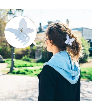 7 Pieces Butterfly Hair Clips Set - 5.5cm Decorative Jaw Clips for Women & Girls | Perfect Hairstyling Accessories for Parties & Weddings - 7 Colors Available - Buy Online on GoSupps.com