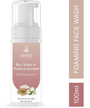 Neolith Rice Water And Madurai Jasmine Foaming Face Wash Contains The Goodness Of Ricewater That Helps Gently Wash Away - Buy Online on GoSupps.com
