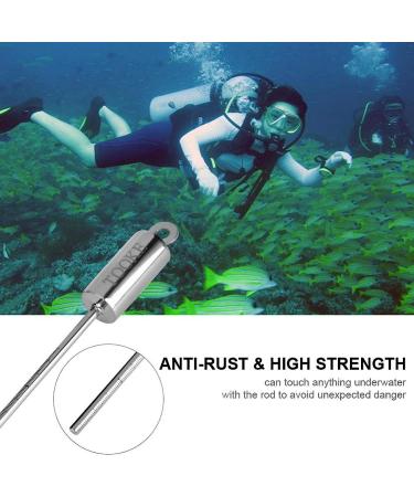 EVTSCAN Stainless Steel Diving Pointer for Scuba Diving - Black - Buy Online on GoSupps.com