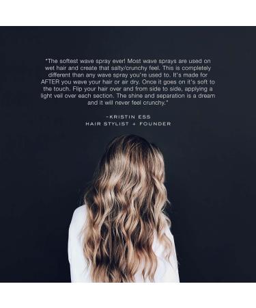 Kristin Ess Hair Soft Shine Beach Wave Hair Spray for Soft Texture + Shine Non-Drying Wavy Hair Styling Product 6.7 oz (Pack of 2) 6.7 Fl Oz (Pack of 2) - Buy Online on GoSupps.com