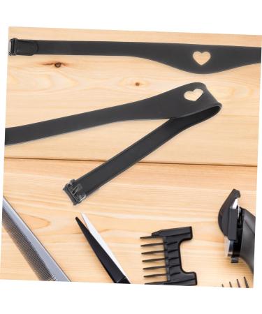 Silicone Hair Band & Cutting Guide Tool - Hair Trimming Template for Fade & Shaping | 56x4cm Black - Buy Online on GoSupps.com