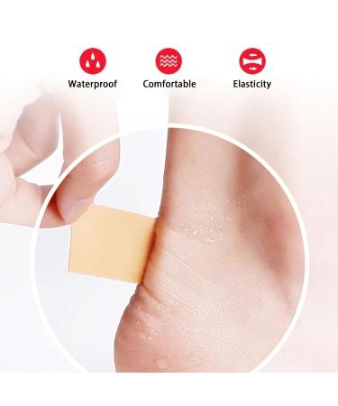 SWYSGS Moleskin Tape - 3 Rolls 2.5cm Soft Cotton Adhesive for Blister & Sensitive Skin Care - Buy Online on GoSupps.com