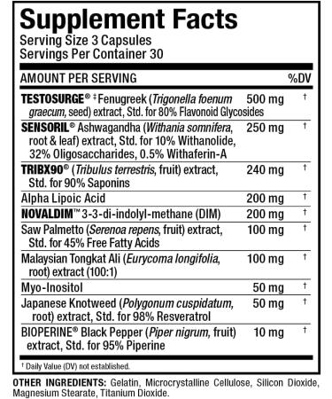 ALLMAX Nutrition TestoFX - Boost Testosterone Levels - 90 Capsules - Buy Online on GoSupps.com