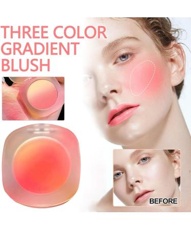 Mineral Blush Matte Powder Shimmering Face Blush Makeup Revolution Contour & Highlight Blush Palette Blusher Reloaded Blush Peaches & Cream (Pink Peach Yogurt m) - Buy Online on GoSupps.com