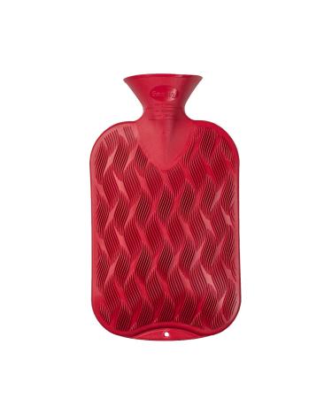 fashy hot water bottle wave check half lamella 2.0L 6437 42