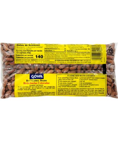 Goya Foods Red Kidney Beans Dry 16oz (Pack of 24) - Bulk Buy 1lb Bags - Buy Online on GoSupps.com