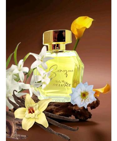 Sonique Pour Femme Eau de Toilette 3.4 Fl Oz. Amber Floral fragrance for Women. - Buy Online on GoSupps.com