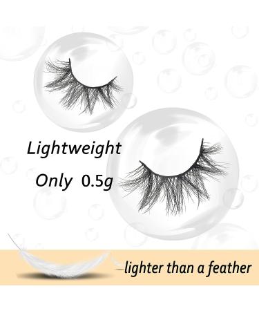 Doore 3D Lashes - 10-17mm False Eyelashes - Natural Look, Handmade, Reusable - 2 Pairs, Pack of 1 - Buy Online on GoSupps.com