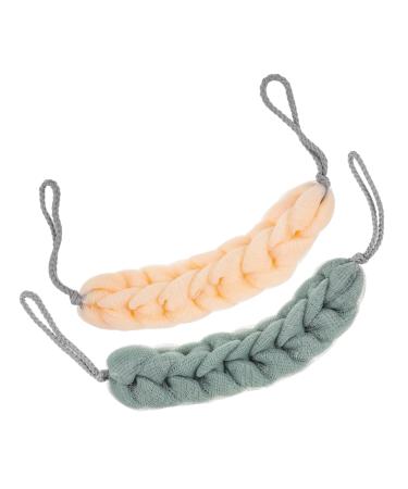 NOLITOY 2pcs Bath Ball Portable Shower Balls Convenient Shower Loofah Comfortable Body Scrubbers Exfoliating Body Scrubber Cleaning Body Sponge Aldult Body Wash Pe Mesh Material