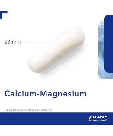 Pure Encapsulations Calcium Magnesium Bioavailable Combination of Minerals for Heart Circulation and Muscles 90 Capsules - Buy Online on GoSupps.com