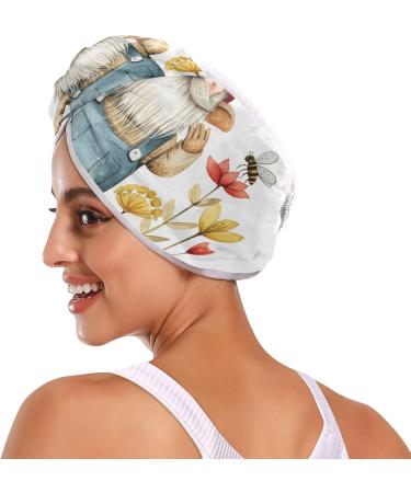 Shop Dwarf Waters Super Absorbent Hair Towel 2 Pack - Quick Dry Hair Turbans for Women & Girls - Ideal for Fast Drying & Easy Use - Buy Online on GoSupps.com