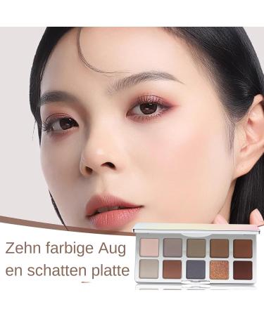 WJnflQN Eyeshadow Palette 10 Colors Mixable Beauty Cosmetics Shimmering Eyeshadow Palette for Women Girls Girlfriend Mother - Buy Online on GoSupps.com