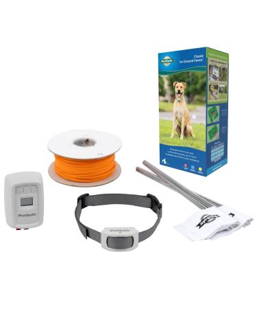 PetSafe Basic In-Ground Pet Fence from The Parent Company of Invisible  Fence Brand -Underground Electric Pet Fence System with Waterproof and  Battery-Operated Training Collar- 1 or 2 Dog Systems Receiver Collar Only
