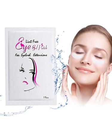 RZJZGZ Under Eye Gel Pads Eyelash Extension Pads Lint Free Extension Makeup Eye Gel Patches (200Pairs)
