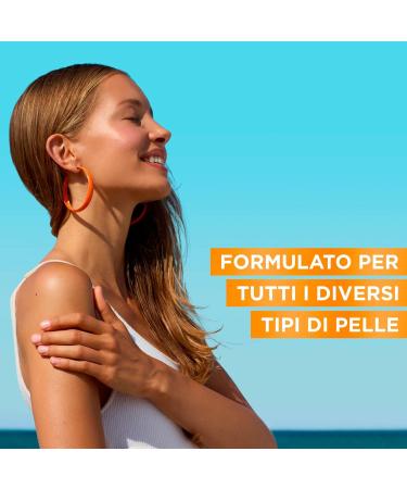  Garnier Garnier Ambre Solaire Hydra 24h Protect Sun Lotion for Face and Body SPF 20 Medium Protection Against UVA UVB Moisturising Formula Nutritive Waterproof with Shea Butter 3 Bottles of 200 ml - Buy Online on GoSupps.com