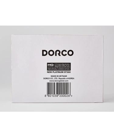 Dorco ST300 Platinum Extra Double Edge Razor Blades - 100 Ct | Pack of 100 | High-Quality Shaving Blades - Buy Online on GoSupps.com