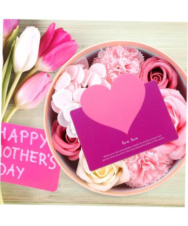 IWOWHERO Preserved Flower Decoration Scented Soap Rose Petals Rose Shaped Soap Floral Scented Soap Scented Plant Artificial Plants Mother's Day Simulation Soap Rose Wedding Soap Flower 16.2X16.2X8.2CM Pink - Buy Online on GoSupps.com