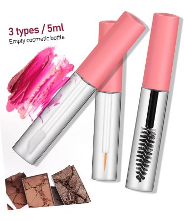 Beavorty 24 Pcs Mascara Tubes with Wands Empty Mascara Containers Reusable Refillable Eyeliner Bottles Lip Gloss Tubes Cosmetic Supplies mediumx4pcs - Buy Online on GoSupps.com