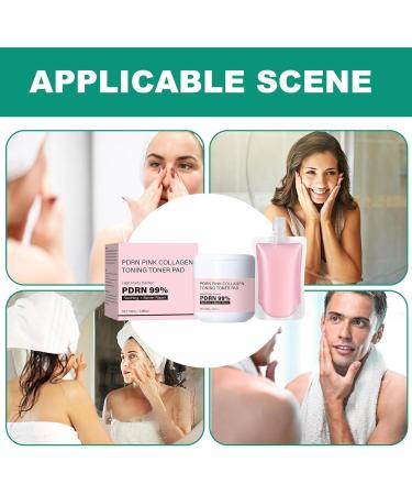 Facial Toning Pads | 100ml Skin Care Toning Exfoliating Wipes | For Women For Home Travel Skin Care Routine For Morning And Night - Buy Online on GoSupps.com