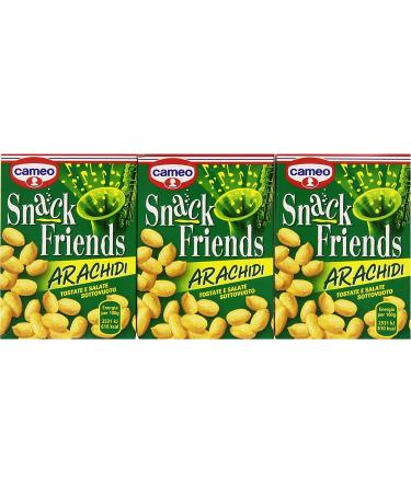 Cameo Snack Friends Peanuts Tostate and Salad Roasted Peanuts 40g (Pack of 20)
