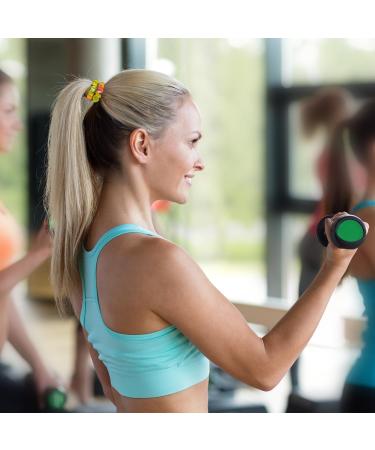 JessLab Spiral Hair Ties - 10 Pack Traceless Plastic Coil Hair Accessories for Women & Girls | No-Damage Ponytail Holders in Assorted Colors - Buy Online on GoSupps.com