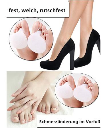 4 Original Gel Pads Set - Metatarsalgia Pain Relief Insoles for Quick Comfort | International Shipping Available - Buy Online on GoSupps.com