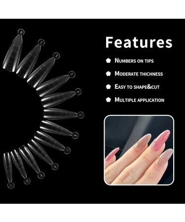 120pcs Dual Nail Forms Set - Nail Extension Tips & Clips - DIY Nail Art Tool for UV & Acrylic - Perfect for Salon & Home Use - Buy Online on GoSupps.com