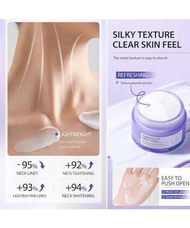 Neck Firming Cream: Anti-Wrinkle Tightening & Lifting Moisturizer for Smooth Skin - Reduce Fine Lines & Wrinkles (1.7 oz - Buy Online on GoSupps.com