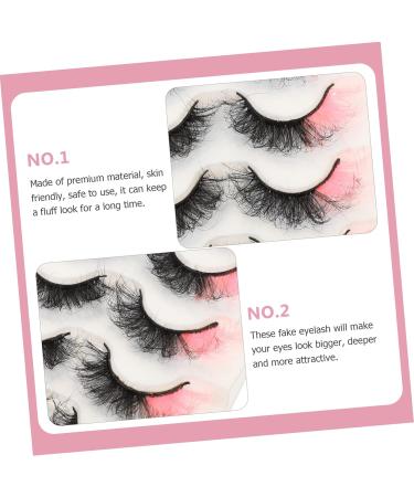 MAGICLULU 25 Pairs Eyelashes Girl Extensions Eyelash Eyes Lashes Diy Fake Lashes False Eye Lashes Short Fake Eye Lashes Fake Lash Strip Lash Book Eyelash Bulk Set Curly Cotton - Buy Online on GoSupps.com