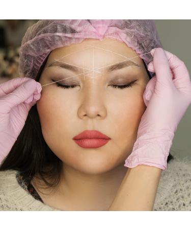 2 Pieces Eyebrow String for Microblading - Pre-colored Brow Mapping Thread | Eyebrow Ruler Accessories (White) - Fast International Shipping - Buy Online on GoSupps.com