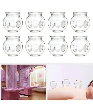 8PCS Glass Cupping Therapy Set Safe Styrofoam Packaging No. 3 3 | Boost Wellness & Recovery - Buy Online on GoSupps.com