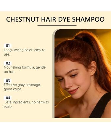 Natural and nourishing hair coloring shampoo for grey hair suitable for men boys girls teenagers athletes and families 100 ml - Buy Online on GoSupps.com