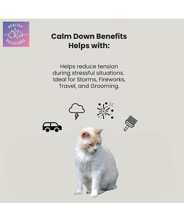 Cat Calming Treats with Melatonin for Anxiety Relief & Better Sleep - 60ct Soft Chews - Made In USA - Buy Online on GoSupps.com