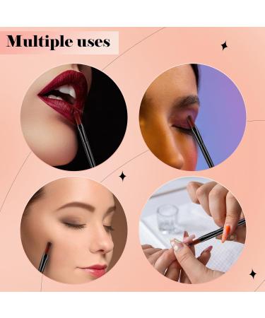 100 Pcs One-Way Make-Up Lip Brushes - Portable Lip Applicators & Concealer Brushes for Lips & Eyebrows | Premium Cosmetic Tools - Buy Online on GoSupps.com