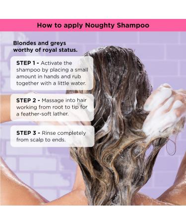 Noughty 97% Natural Pumped Up Volumising Shampoo | Sulphate Free Vegan Haircare for Fine Hair | With Red Grape & Vitamin B5 | 250ml - Buy Online on GoSupps.com