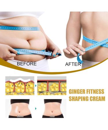 Ginger Massage Cream for Body Shaping & Weight Loss 50g Tightening & Fitness Formula for Abdominal Muscle Massage - Buy Online on GoSupps.com