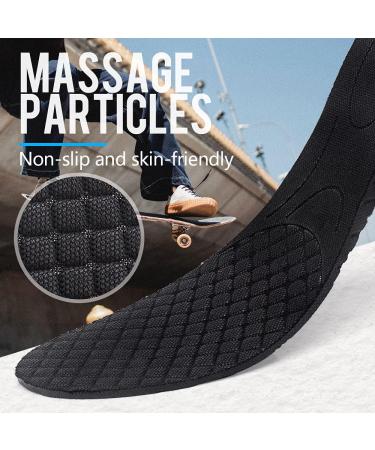 Height Increasing Insoles - 2 Pairs Air Cushion Shoe Pads for Men & Women | Black Heel Inserts - Buy Online on GoSupps.com