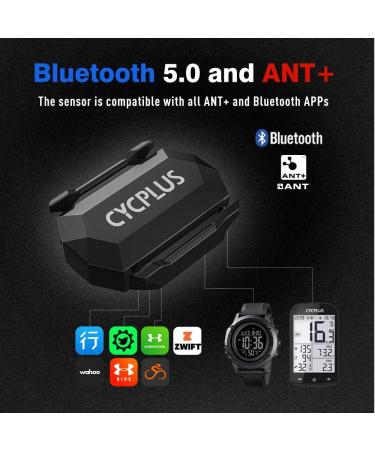 CYCPLUS Dual Module Bicycle Cadence & Speed Sensor - Bluetooth & ANT+ Compatible for Accurate Cycling Metrics - Buy Online on GoSupps.com
