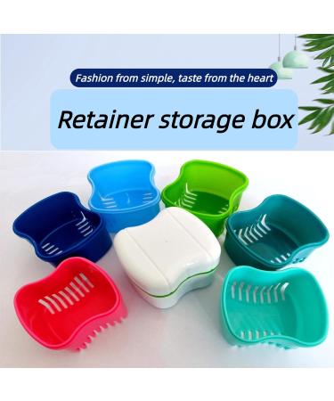 European Dental Retainer Box - Durable Denture Storage Solution in Fruit Green | International Shipping Available - Buy Online on GoSupps.com