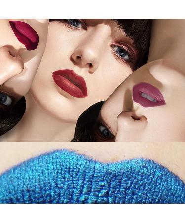 5 PCS Long Lasting Lip Stain Peel Off Matte Gloss Kit | Waterproof Non-Stick Cup Stain for Women Girls - Liquid Lipstick Set - Buy Online on GoSupps.com