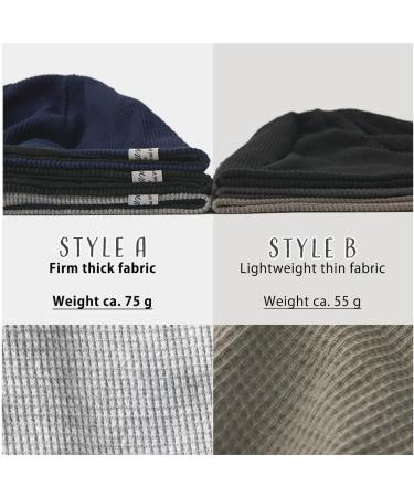 Buy CHARM Large 100% Cotton Slouch Beanie Hat for Women & Men - One Size Dark Grey (Style B) | International Shipping Available - Buy Online on GoSupps.com